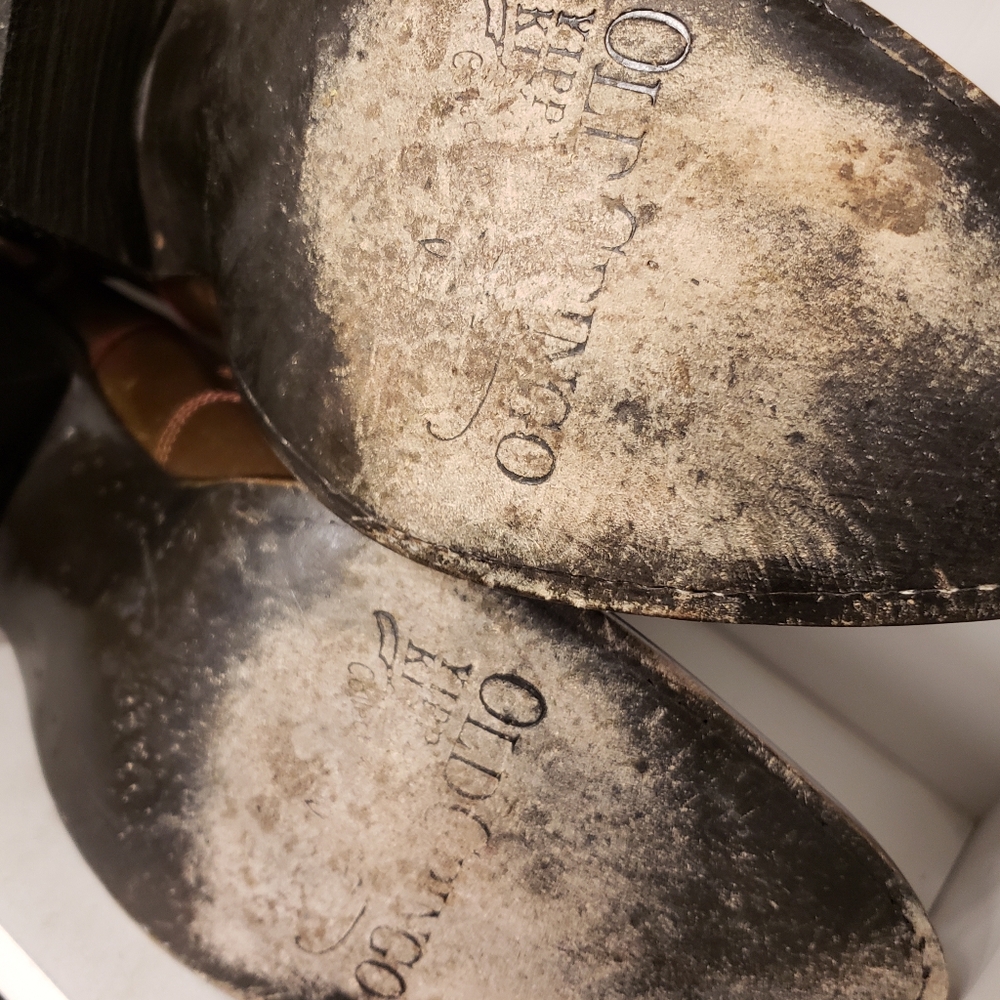 Old Gringo Yippee Ki Ya Bronze Pink Leather Cowboy Boots 8.5 - Picture 6 of 7